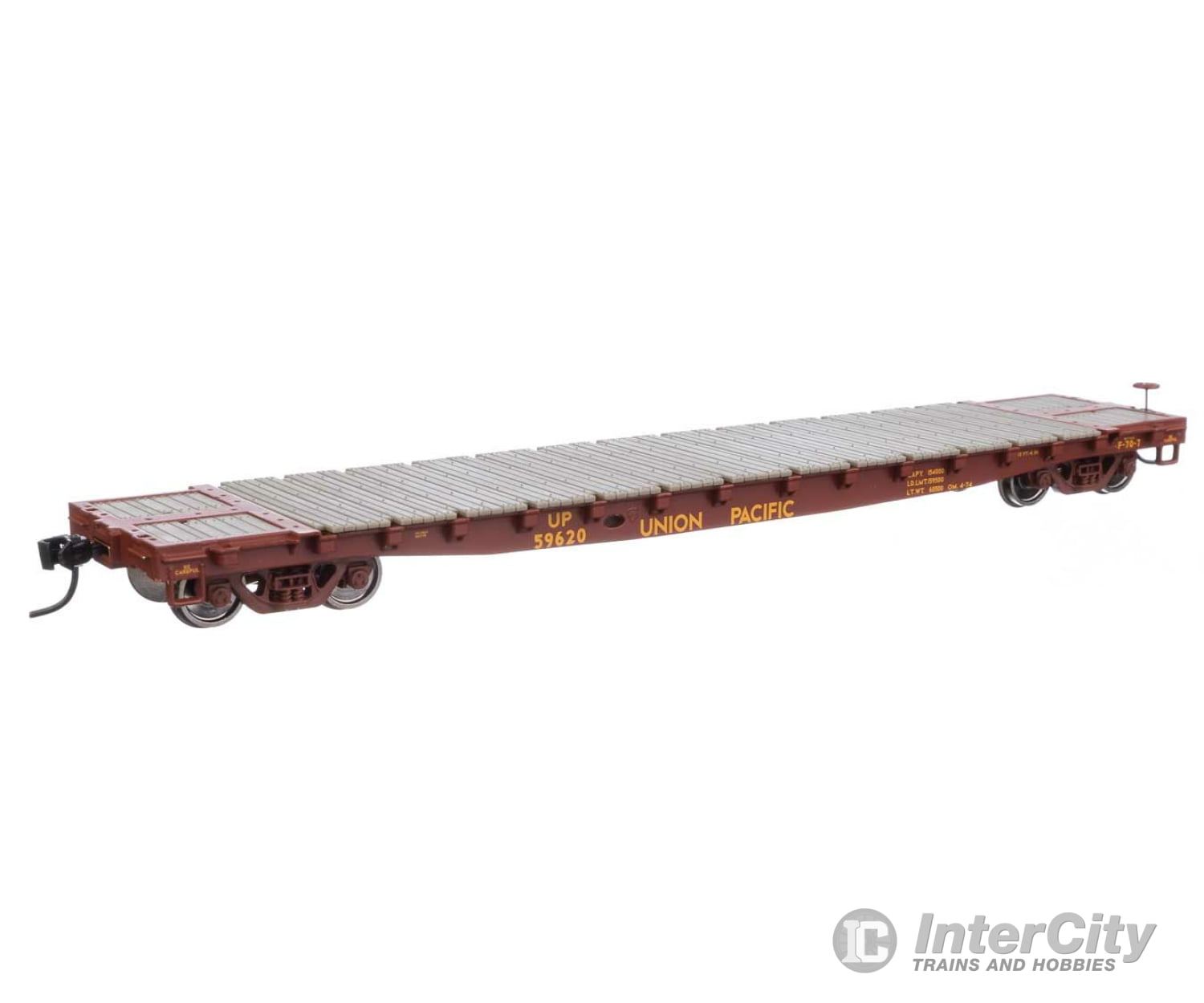 Walthers Mainline 6626 53 Gsc Flatcar - Ready To Run -- Union Pacific(R) #59620 Freight Cars