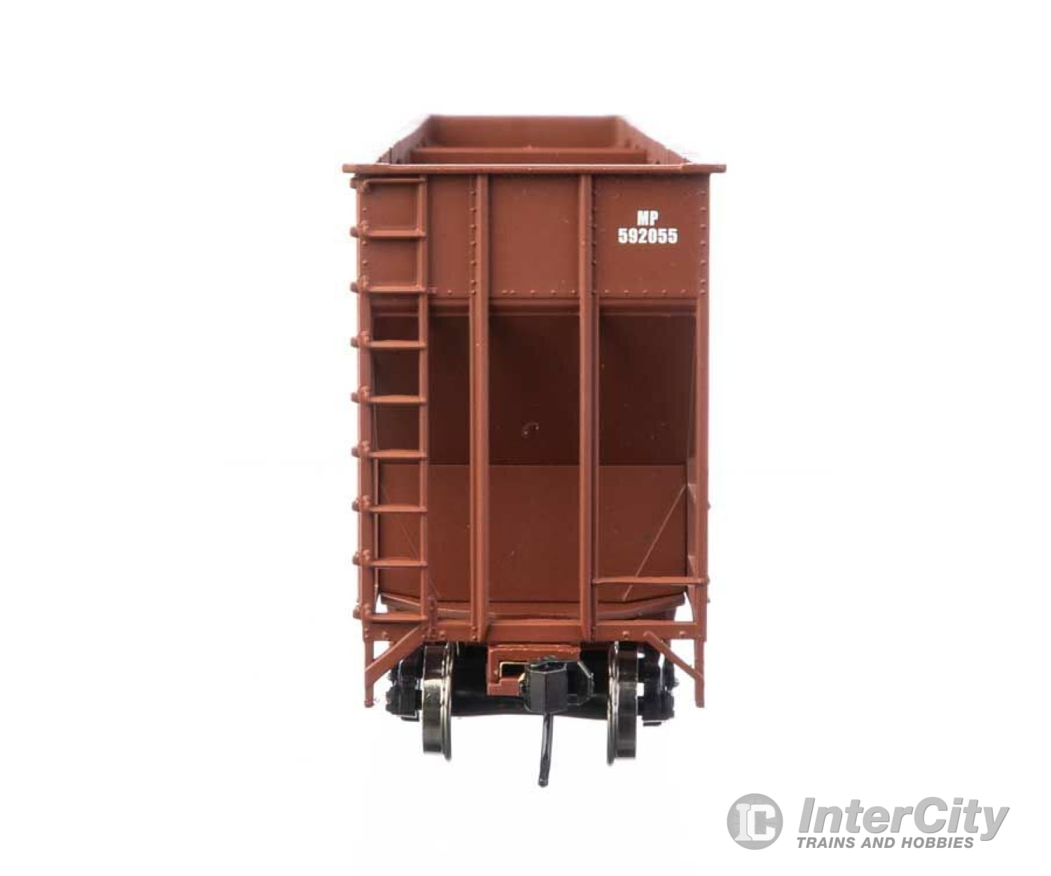 Walthers Mainline 6787 733 Greenville 7 000 Cubic Foot Wood Chip Hopper - Ready To Run -- Union