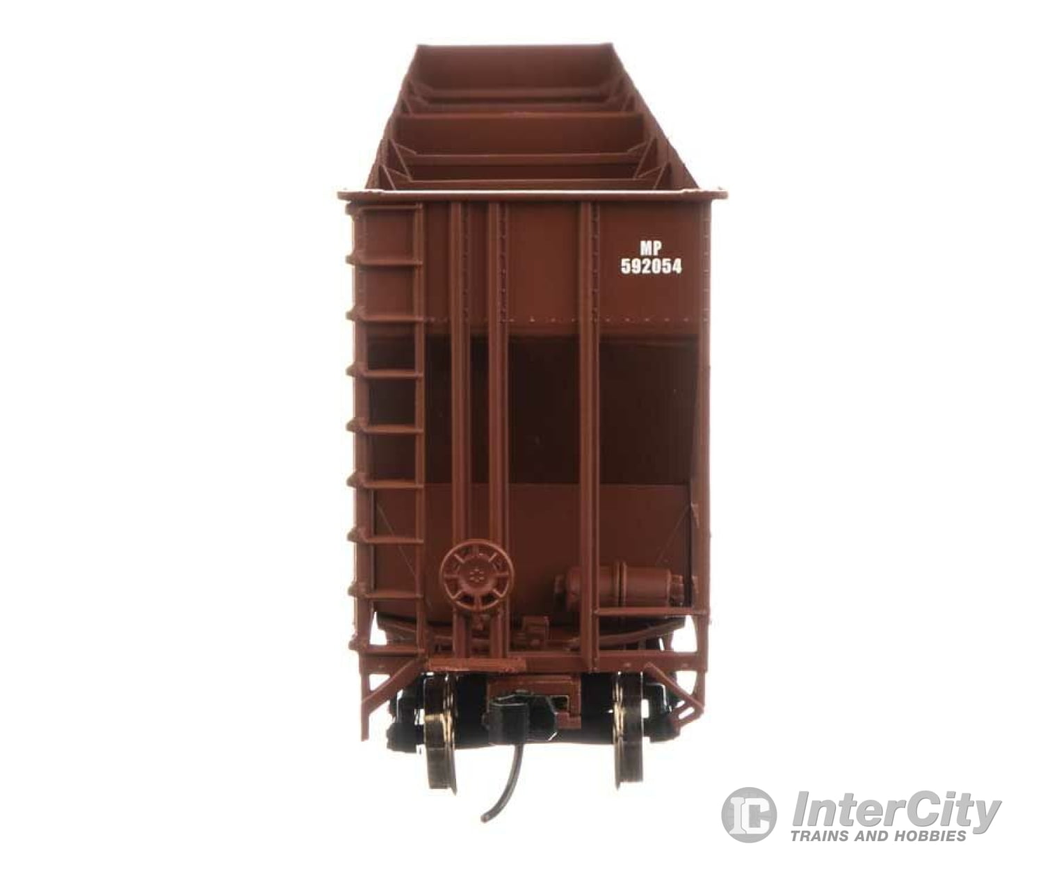 Walthers Mainline 6787 733 Greenville 7 000 Cubic Foot Wood Chip Hopper - Ready To Run -- Union