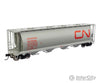 Walthers Mainline 7876 59 Cylindrical Hopper - Ready To Run -- Canadian National #378042 (Gray Red;