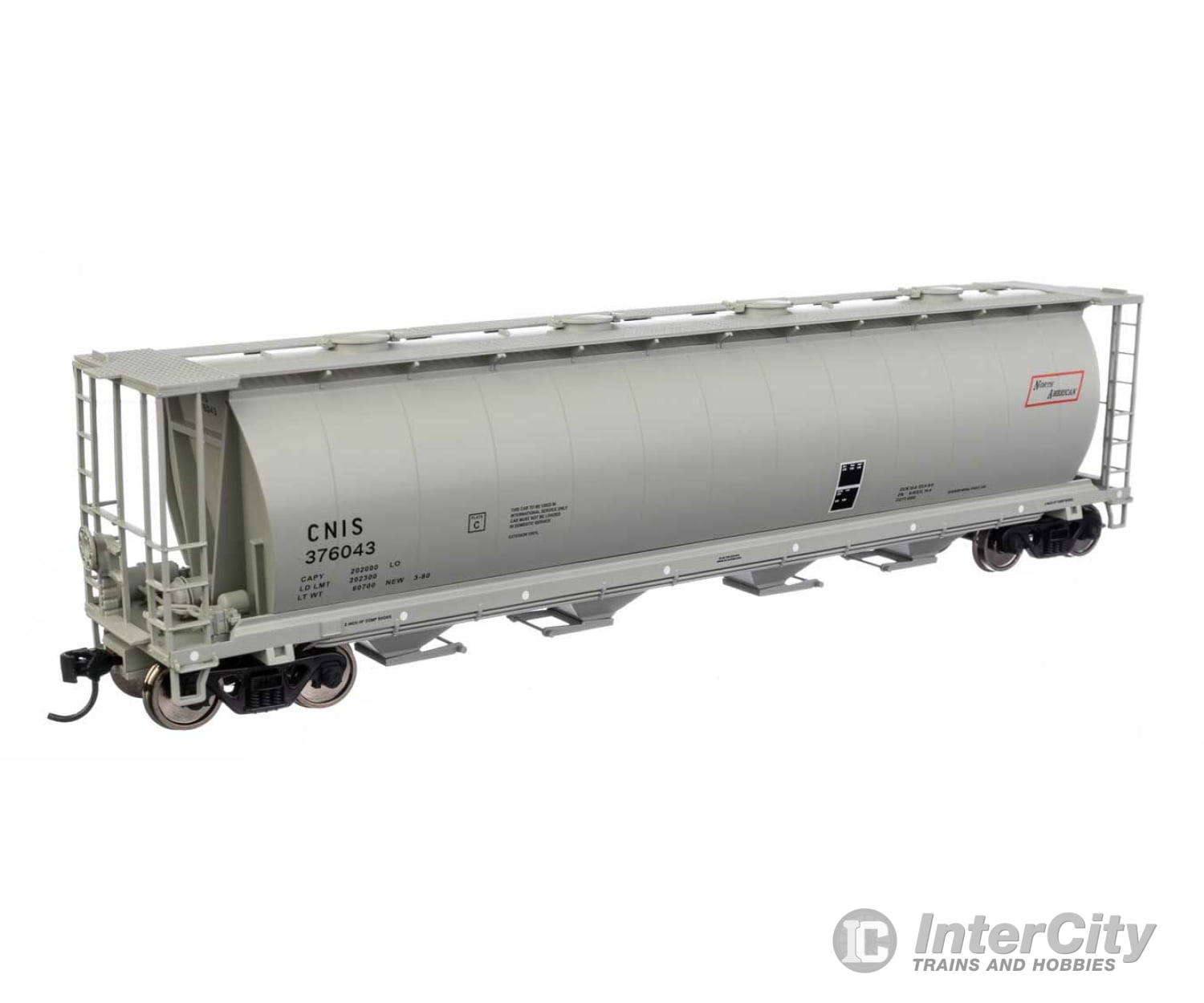 Walthers Mainline 7890 59 Cylindrical Hopper - Ready To Run -- Canadian National International