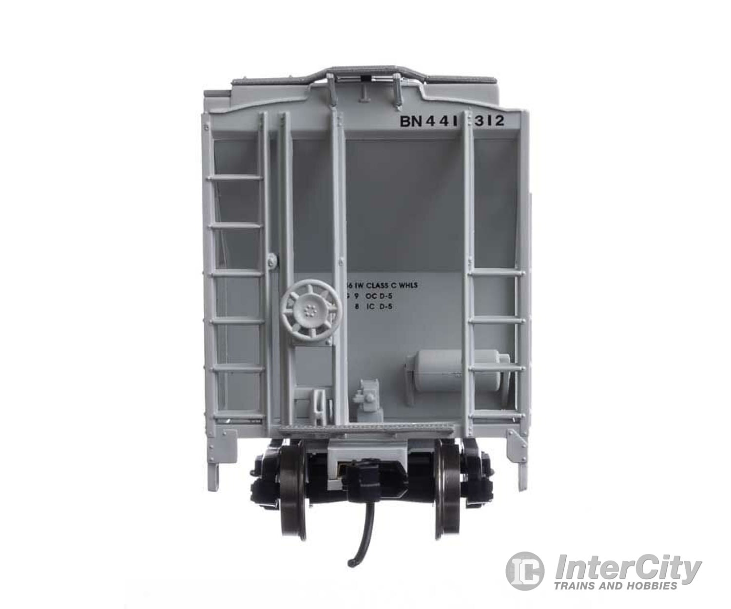 Walthers Mainline 7974 37 2980 Cubic-Foot 2-Bay Covered Hopper - Ready To Run -- Burlington Northern