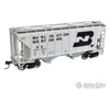 Walthers Mainline 7974 37 2980 Cubic-Foot 2-Bay Covered Hopper - Ready To Run -- Burlington Northern