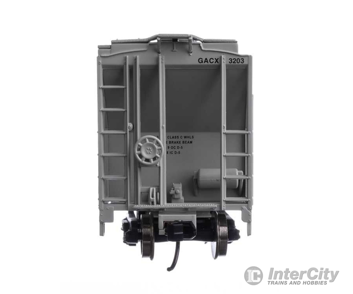 Walthers Mainline 7986 37 2980 Cubic-Foot 2-Bay Covered Hopper - Ready To Run -- Gatx Corporation