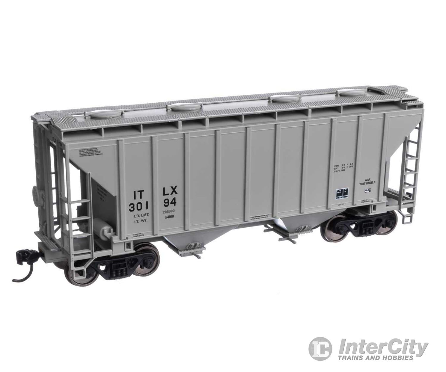 Walthers Mainline 7991 37 2980 Cubic-Foot 2-Bay Covered Hopper - Ready To Run -- Ge Rail Services