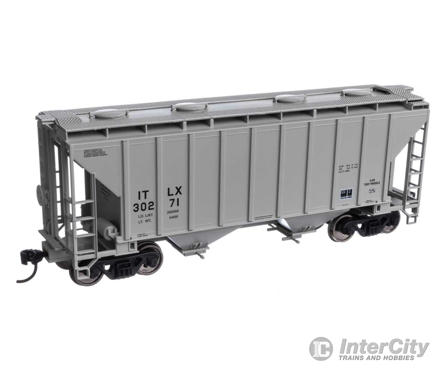 Walthers Mainline 7992 37 2980 Cubic-Foot 2-Bay Covered Hopper - Ready To Run -- Ge Rail Services