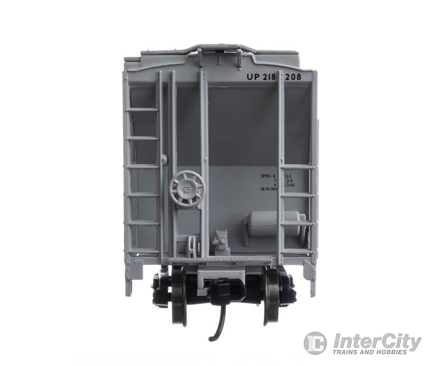 Walthers Mainline 7994 37 2980 Cubic-Foot 2-Bay Covered Hopper - Ready To Run -- Union Pacific(R)