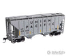 Walthers Mainline 7994 37 2980 Cubic-Foot 2-Bay Covered Hopper - Ready To Run -- Union Pacific(R)