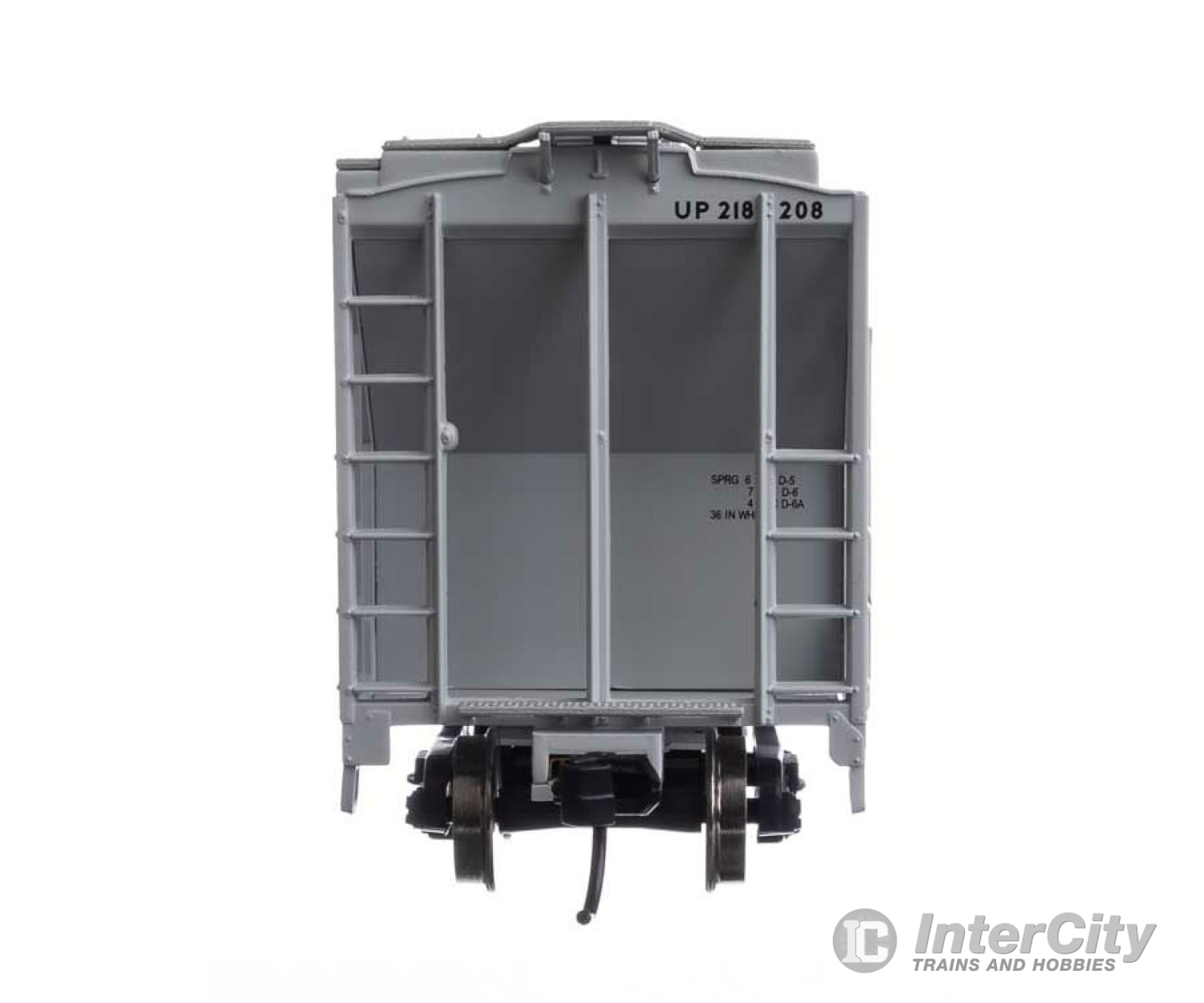 Walthers Mainline 7994 37 2980 Cubic-Foot 2-Bay Covered Hopper - Ready To Run -- Union Pacific(R)