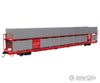 Walthers Mainline 8103 89 Flatcar W/Bi-Level Shielded Auto Rack - Ready To Run -- Santa Fe & #88023