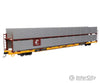 Walthers Mainline 8112 89 Flatcar W/Bi-Level Shielded Auto Rack - Ready To Run -- Conrail Rack/