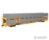 Walthers Mainline 8118 89 Flatcar W/Bi-Level Shielded Auto Rack - Ready To Run -- Milwaukee Road /