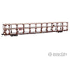 Walthers Mainline 8202 89 Flatcar W/Tri-Level Open Auto Rack - Ready To Run -- Chicago Burlington &
