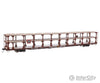 Walthers Mainline 8204 89 Flatcar W/Tri-Level Open Auto Rack - Ready To Run -- Chicago Burlington &