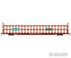 Walthers Mainline 8209 89 Flatcar W/Tri-Level Open Auto Rack - Ready To Run -- Great Northern