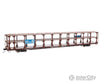 Walthers Mainline 8209 89 Flatcar W/Tri-Level Open Auto Rack - Ready To Run -- Great Northern