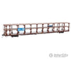 Walthers Mainline 8210 89 Flatcar W/Tri-Level Open Auto Rack - Ready To Run -- Great Northern