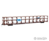 Walthers Mainline 8210 89 Flatcar W/Tri-Level Open Auto Rack - Ready To Run -- Great Northern