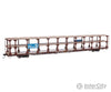 Walthers Mainline 8212 89 Flatcar W/Tri-Level Open Auto Rack - Ready To Run -- Great Northern