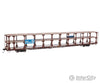 Walthers Mainline 8212 89 Flatcar W/Tri-Level Open Auto Rack - Ready To Run -- Great Northern