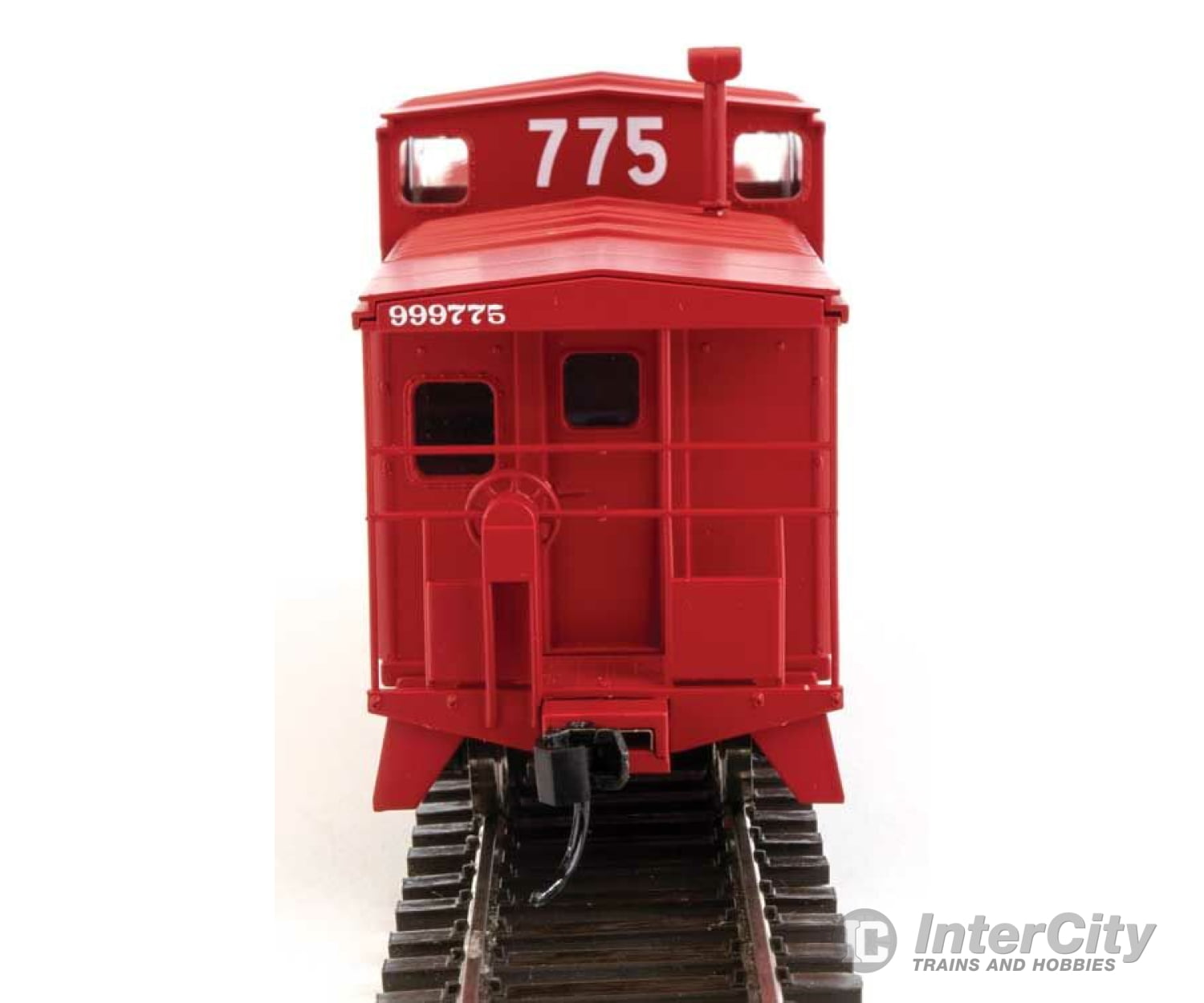 Walthers Mainline 8708 International Extended Wide-Vision Caboose - Ready To Run -- Atchison Topeka