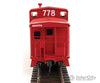 Walthers Mainline 8709 International Extended Wide-Vision Caboose - Ready To Run -- Atchison Topeka