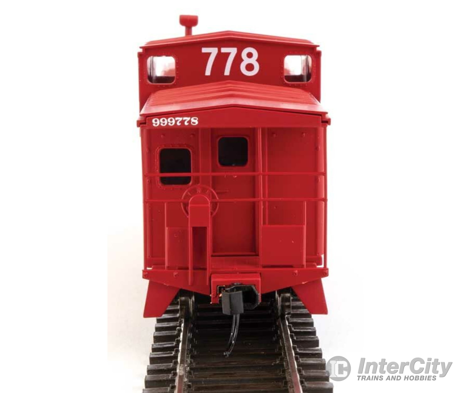 Walthers Mainline 8709 International Extended Wide-Vision Caboose - Ready To Run -- Atchison Topeka