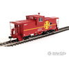 Walthers Mainline 8709 International Extended Wide-Vision Caboose - Ready To Run -- Atchison Topeka