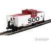 Walthers Mainline 8721 International Extended Wide-Vision Caboose - Ready To Run -- Soo Line #68