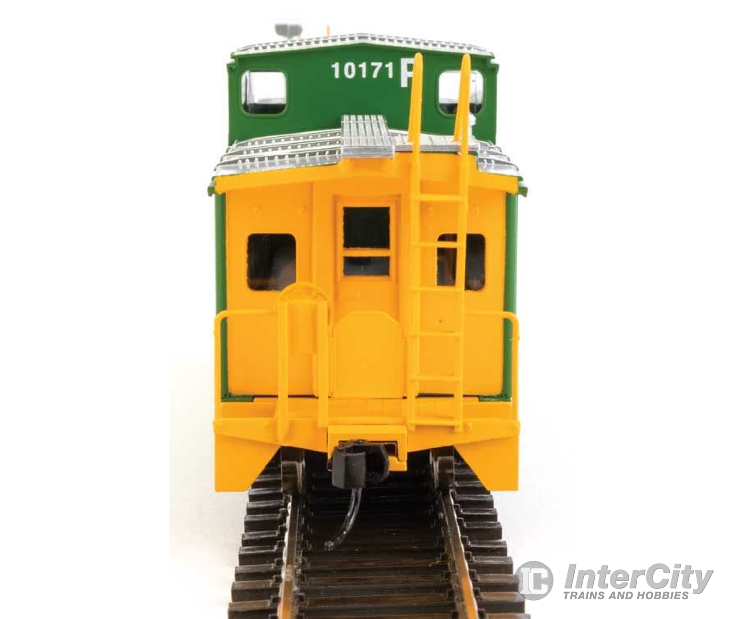 Walthers Mainline 8764 International Wide-Vision Caboose - Ready To Run -- Burlington Northern