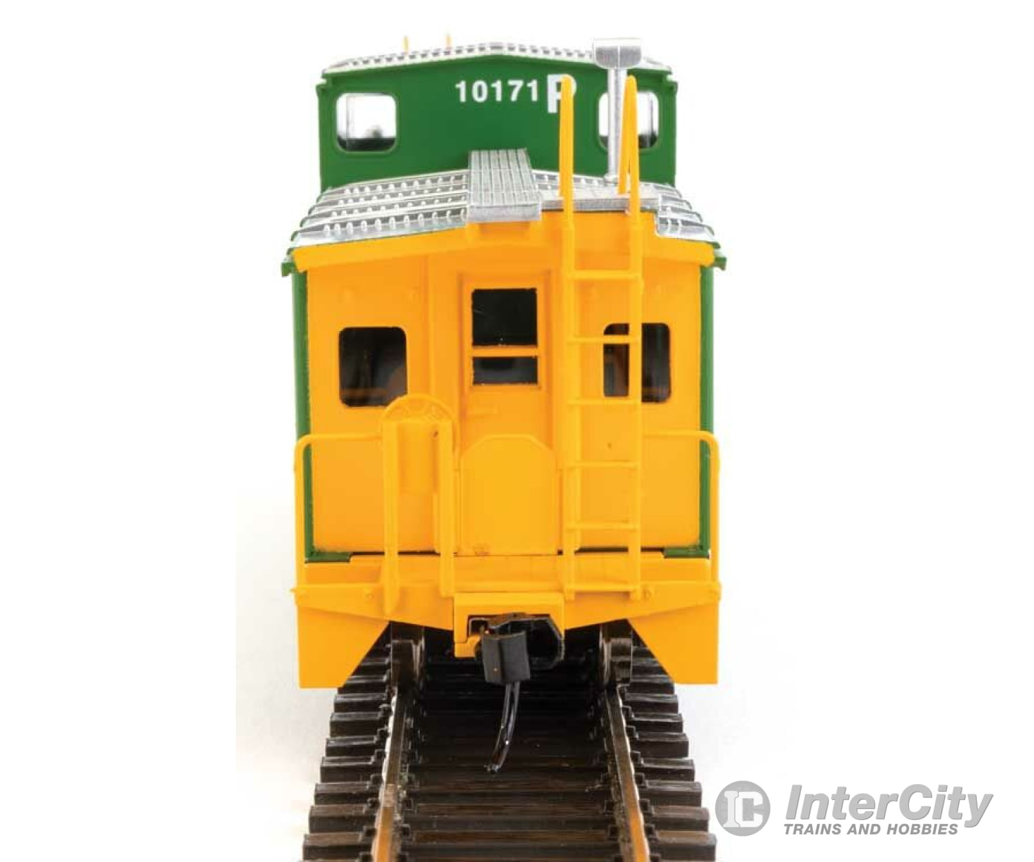 Walthers Mainline 8764 International Wide-Vision Caboose - Ready To Run -- Burlington Northern