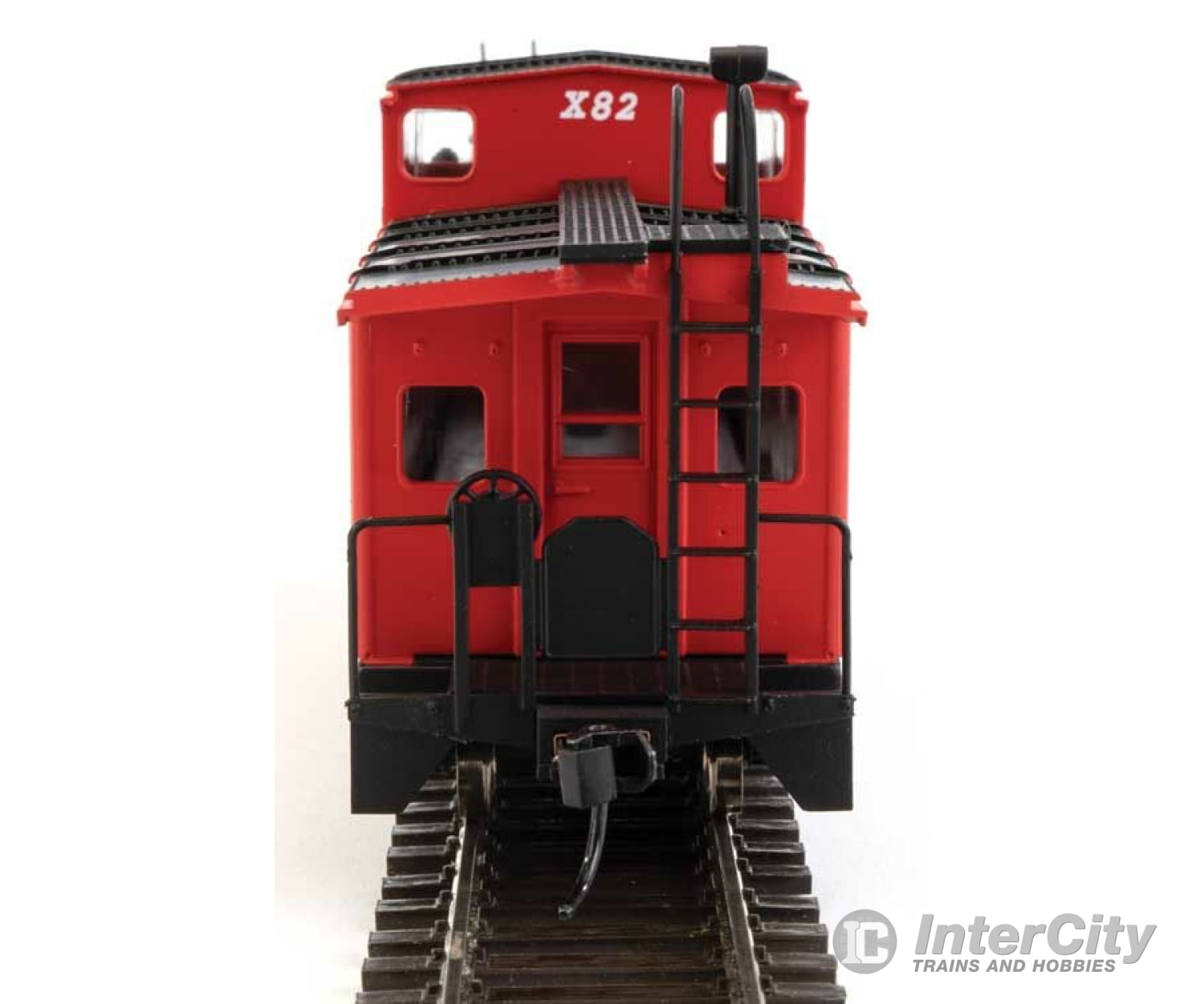 Walthers Mainline 8768 International Wide-Vision Caboose - Ready To Run -- Great Northern #X82