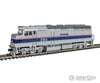 Walthers Mainline 9467 Emd F40Ph - Standard Dc -- Amtrak(R) #393 (Phase Iv; Silver Wide Blue Thin