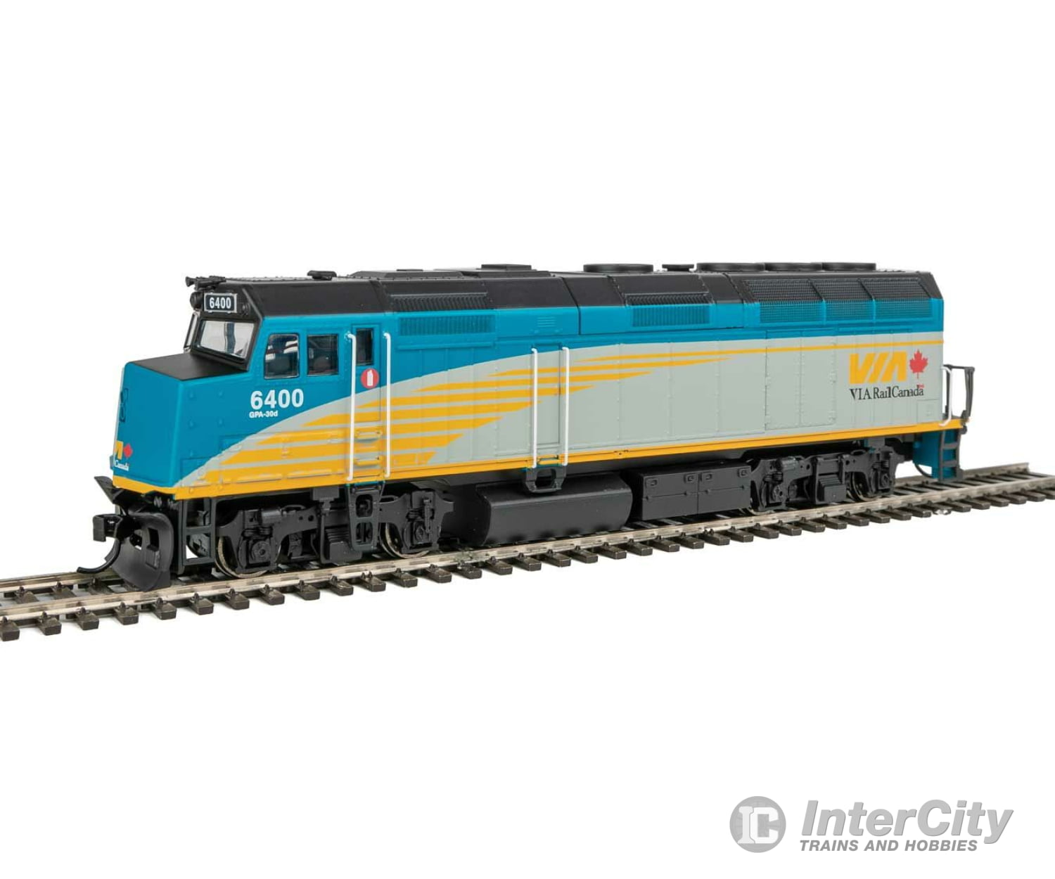 Walthers Mainline 9471 HO EMD F40PH - Standard DC -- VIA Rail Canada