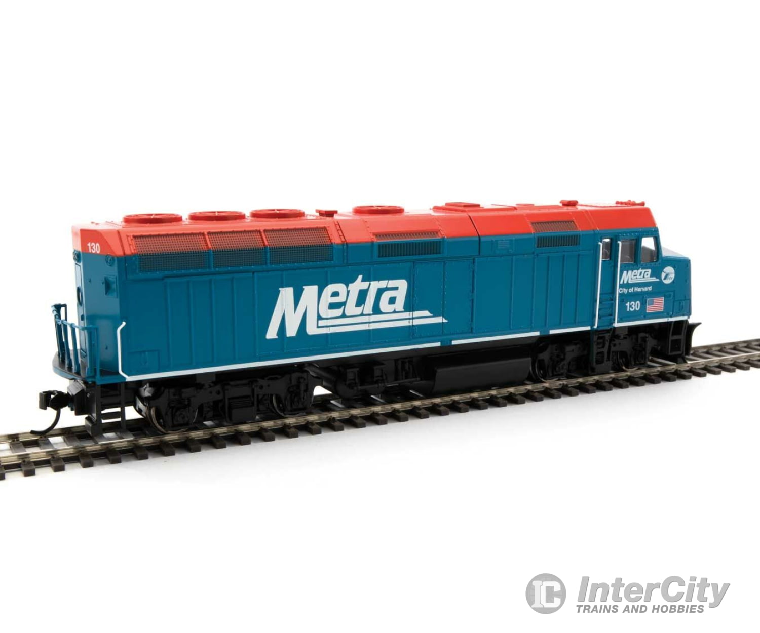 Walthers Mainline 9474 Emd F40Ph - Standard Dc -- Metra #130 Locomotives