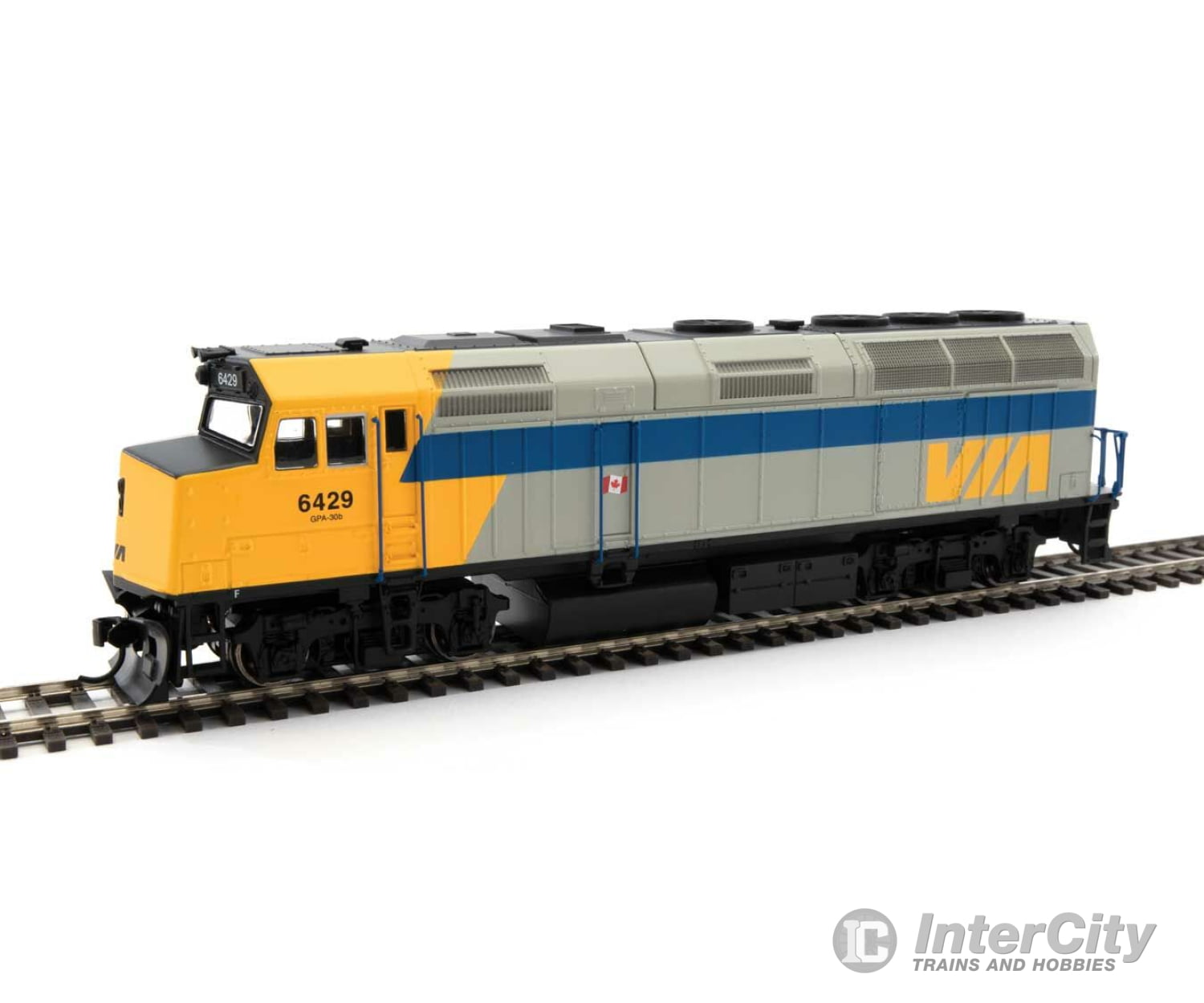 Walthers Mainline 9475 Emd F40Ph - Standard Dc -- Via #6429 Locomotives