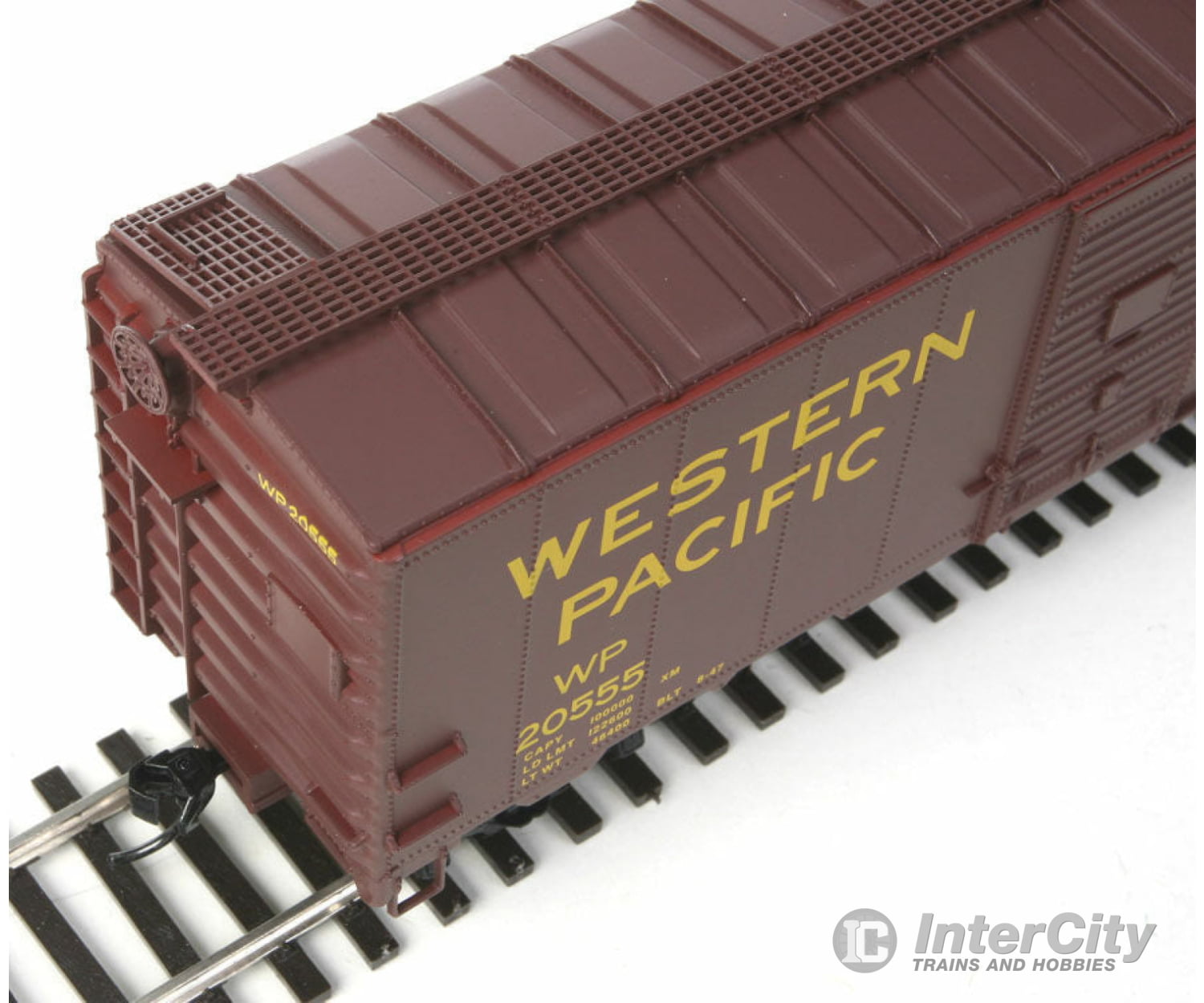 Walthers Mainline Ho 1686 40 Aar 1944 Boxcar - Ready To Run -- Western Pacific(Tm) #20555 (Boxcar