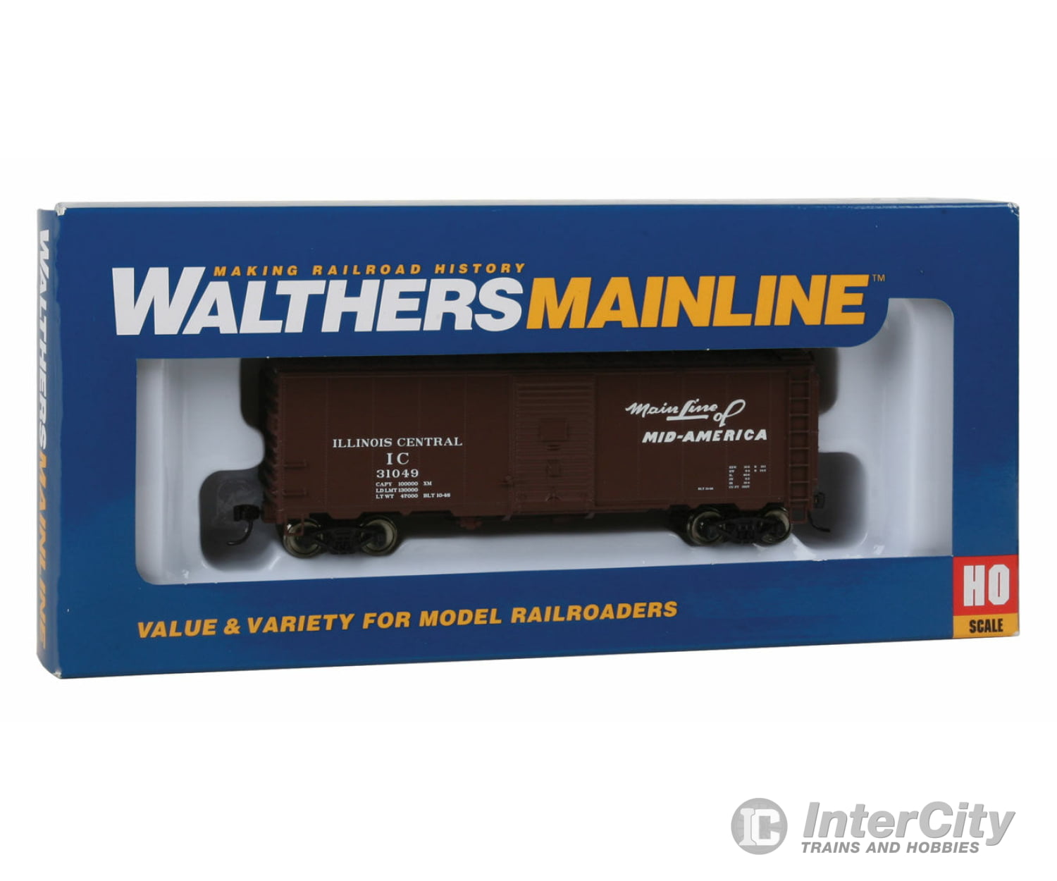 Walthers Mainline Ho 1757 40 Association Of American Railroads 1948 Boxcar - Ready To Run --