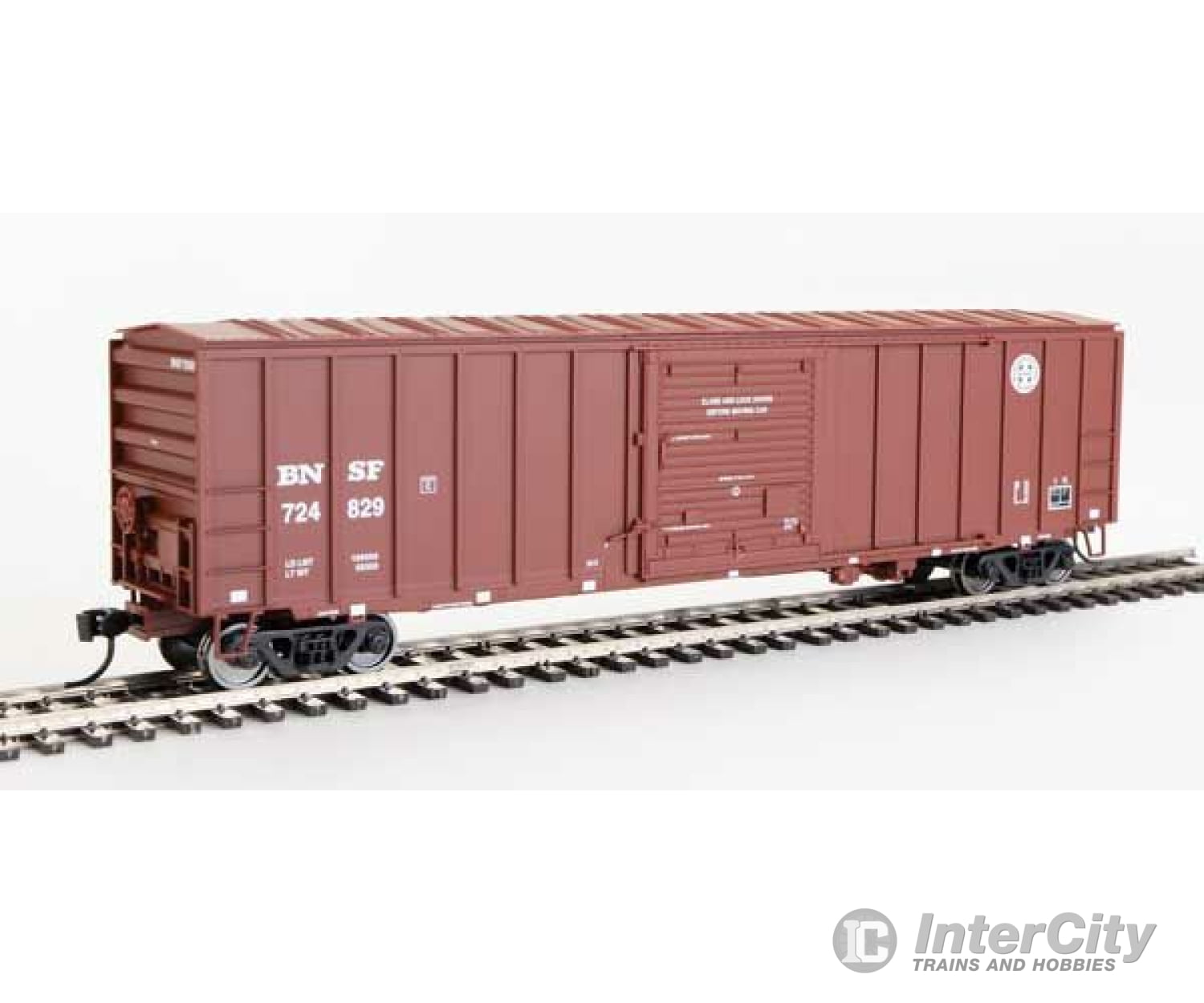 Walthers Mainline Ho 1848 50 Acf Exterior Post Boxcar - Ready To Run -- Burlington Northern Santa Fe