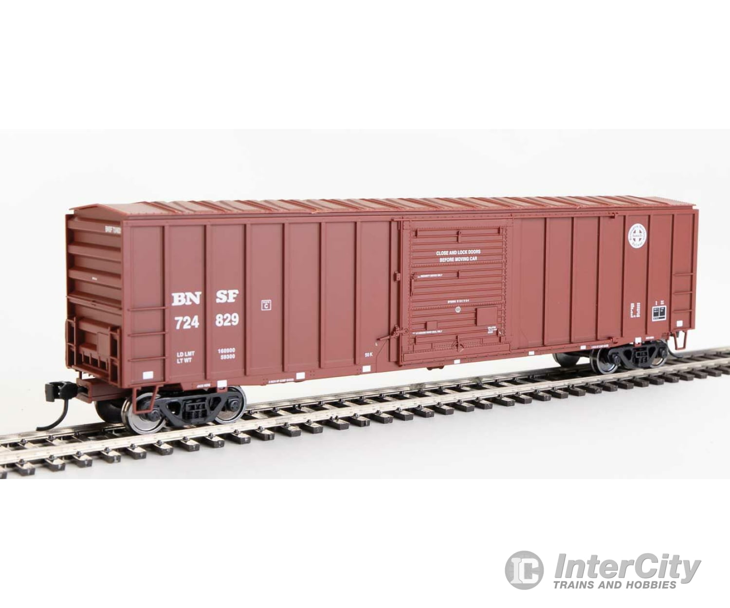 Walthers Mainline Ho 1848 50 Acf Exterior Post Boxcar - Ready To Run -- Burlington Northern Santa Fe