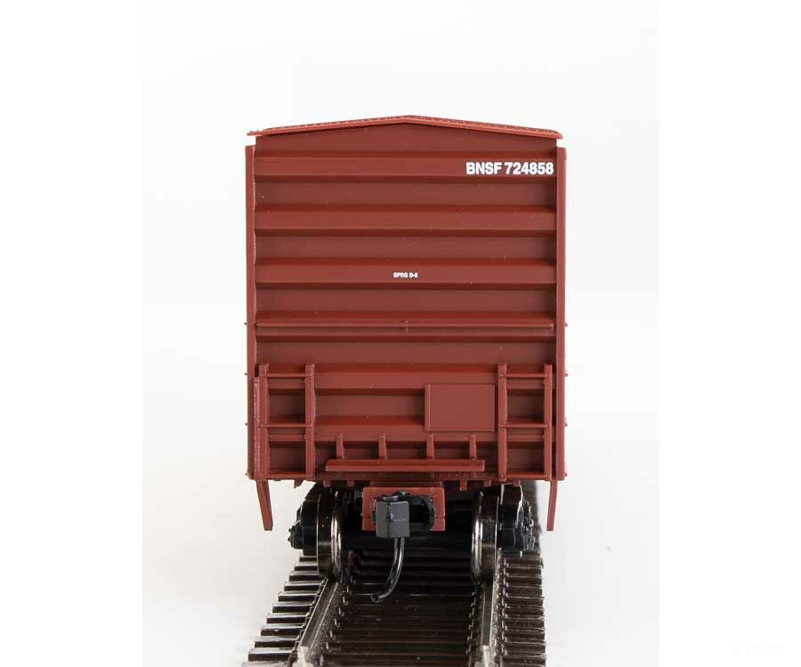 Walthers Mainline Ho 1849 50 Acf Exterior Post Boxcar - Ready To Run -- Burlington Northern Santa Fe
