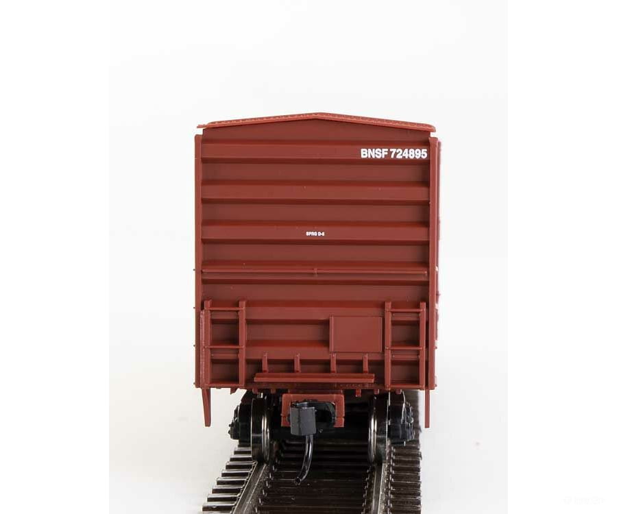 Walthers Mainline Ho 1850 50 Acf Exterior Post Boxcar - Ready To Run -- Burlington Northern Santa Fe