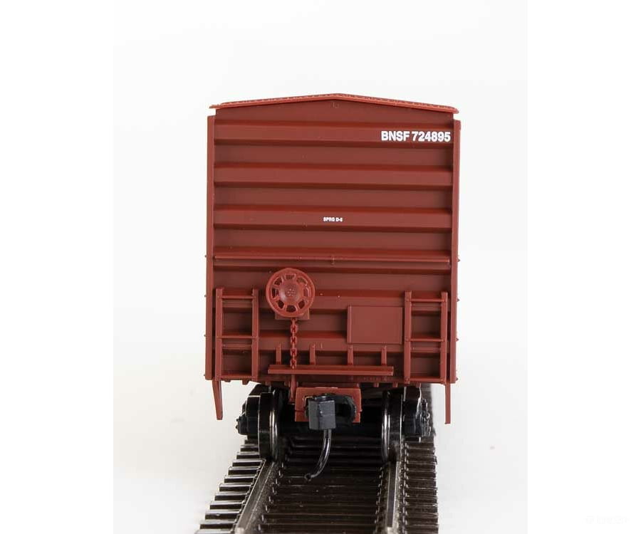 Walthers Mainline Ho 1850 50 Acf Exterior Post Boxcar - Ready To Run -- Burlington Northern Santa Fe
