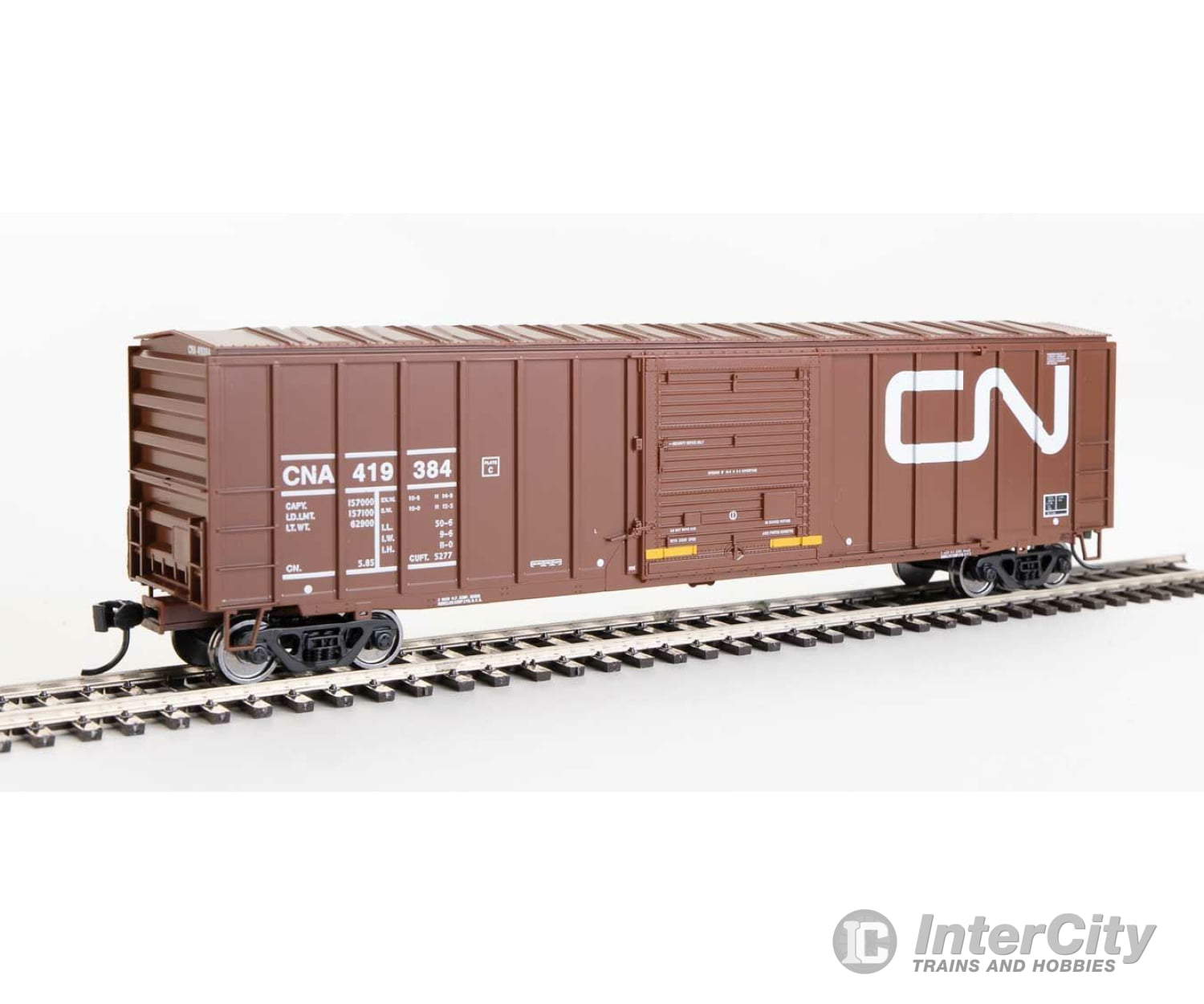 Walthers Mainline Ho 1854 50 Acf Exterior Post Boxcar - Ready To Run -- Canadian National Cna