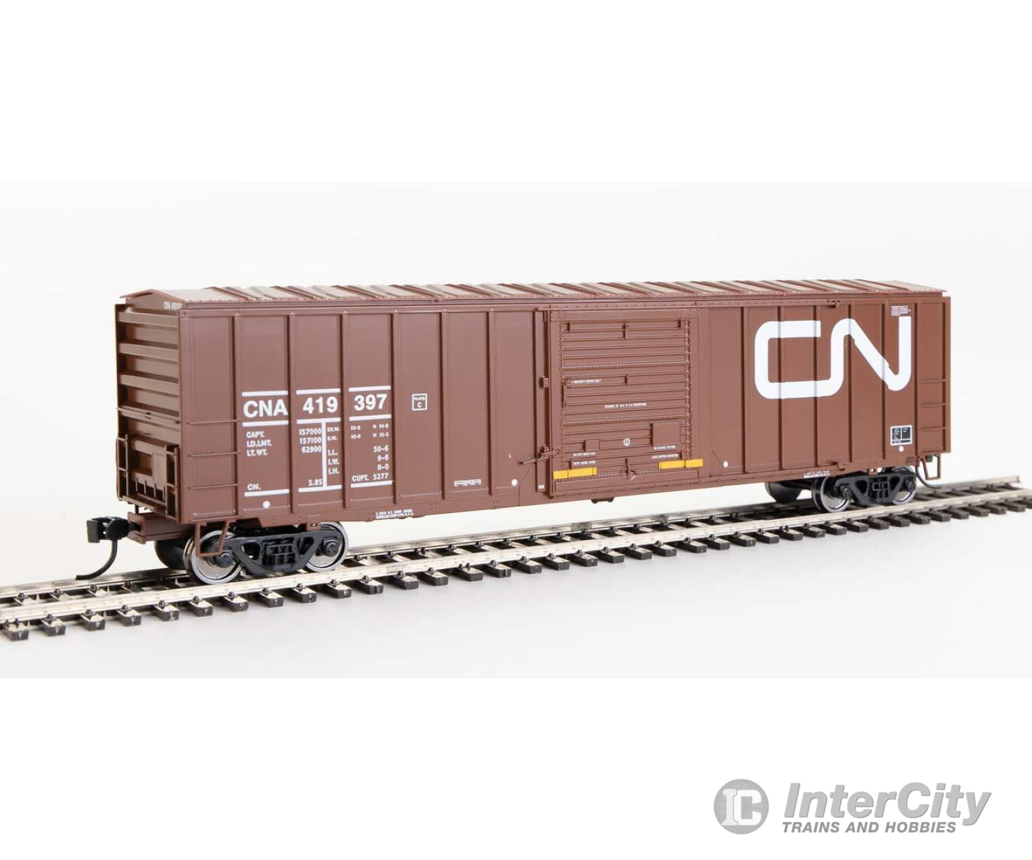 Walthers Mainline Ho 1855 50 Acf Exterior Post Boxcar - Ready To Run -- Canadian National Cna