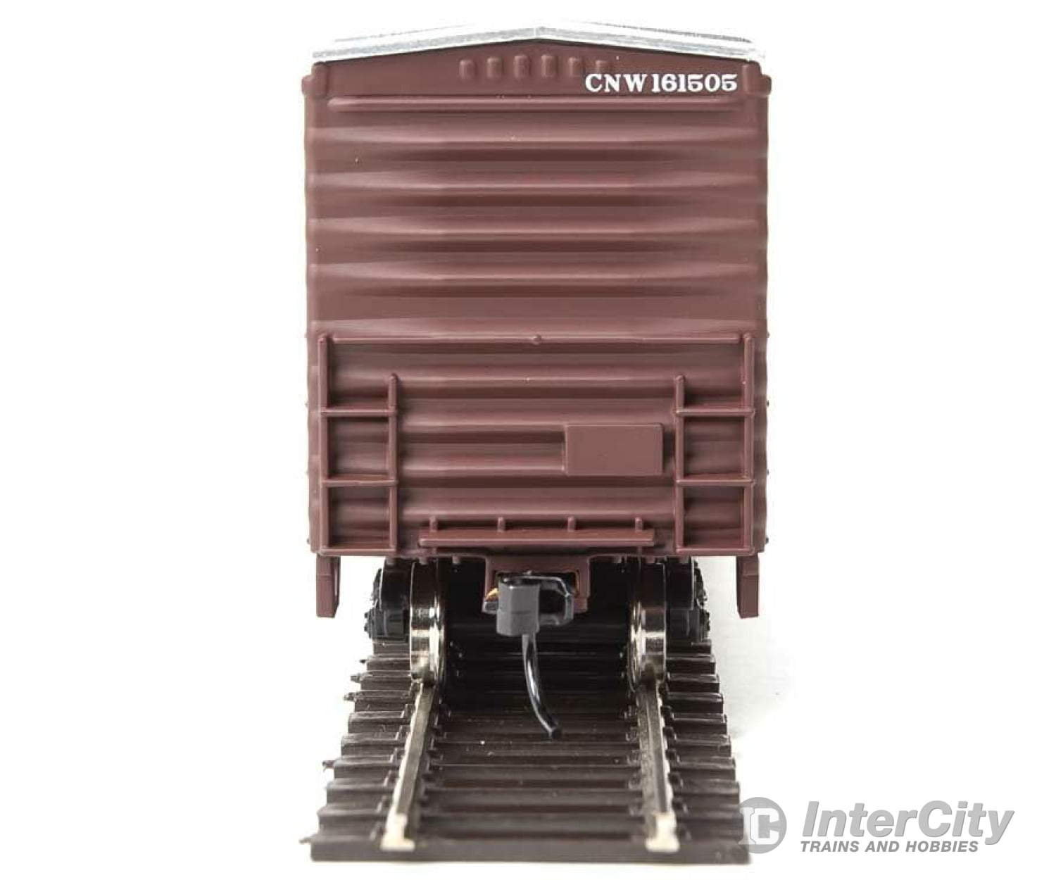 Walthers Mainline Ho 2324 50 Waffle-Side Boxcar - Ready To Run -- Chicago & North Western(Tm) 161505