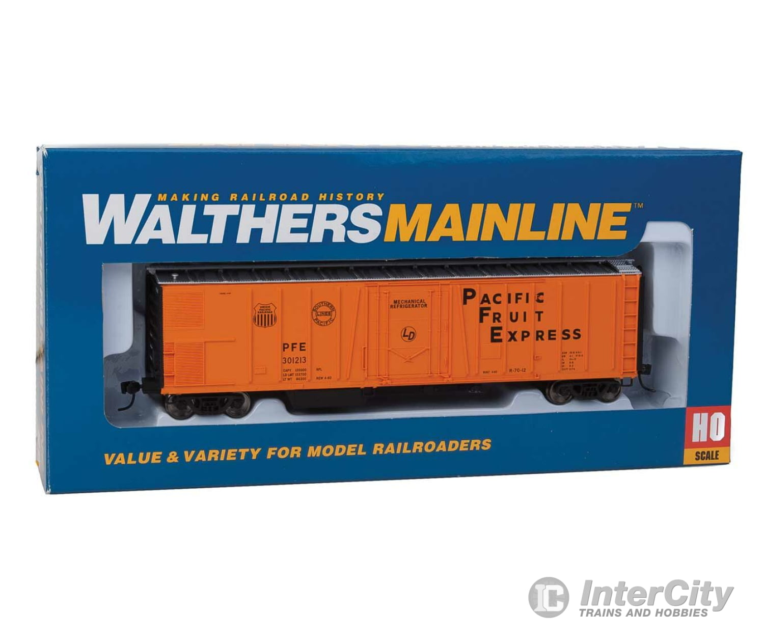 Walthers Mainline Ho 3773 50 Aar Mechanical Refrigerator Car - Ready To Run -- Pacific Fruit