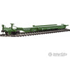 Walthers Mainline Ho 5254 263 Five-Unit All-Purpose 48 Spine Car - Ready To Run -- Burlington