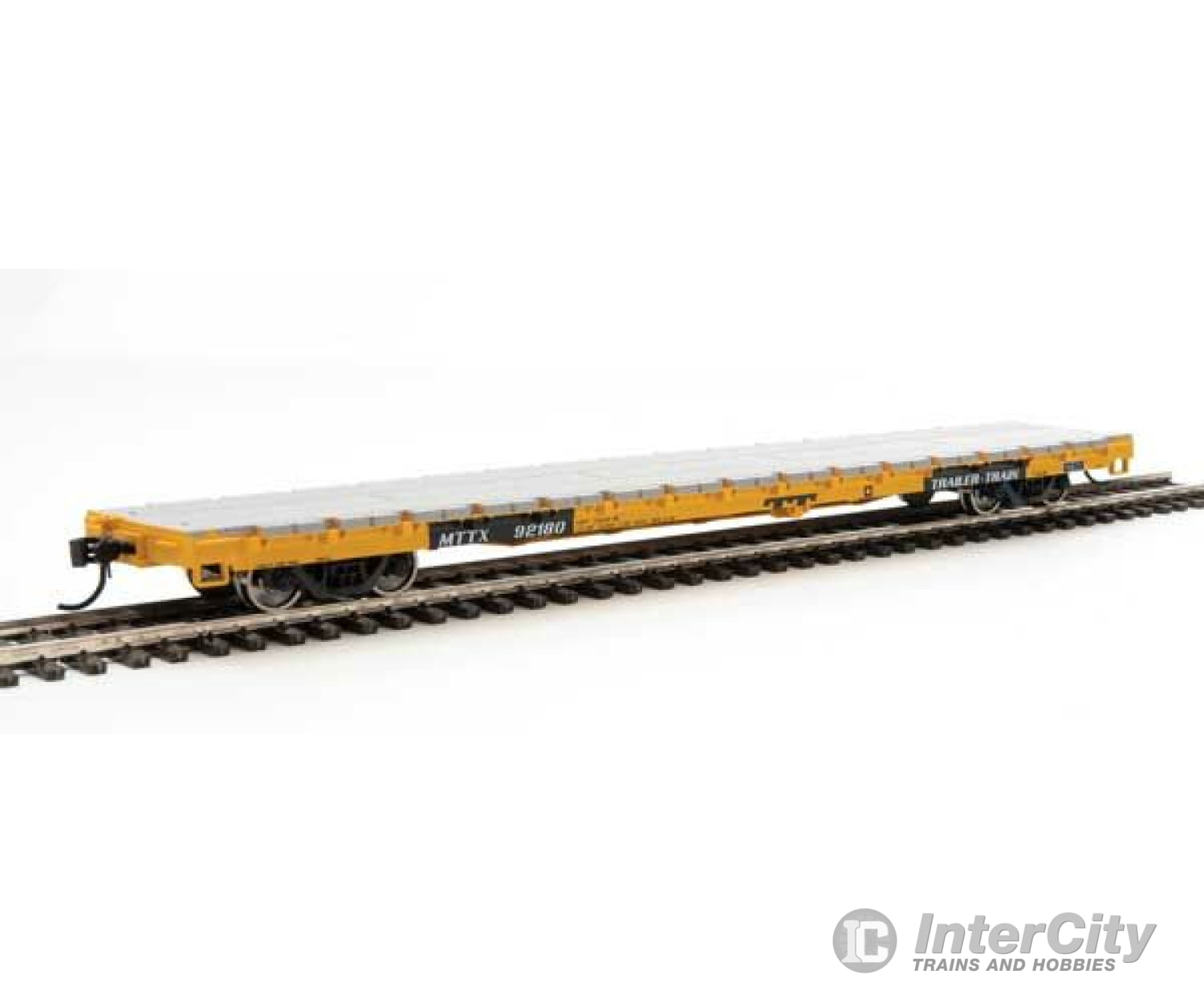 Walthers Mainline Ho 5342 60 Pullman-Standard Flatcar - Ready To Run -- Trailer-Train Mttx #92180