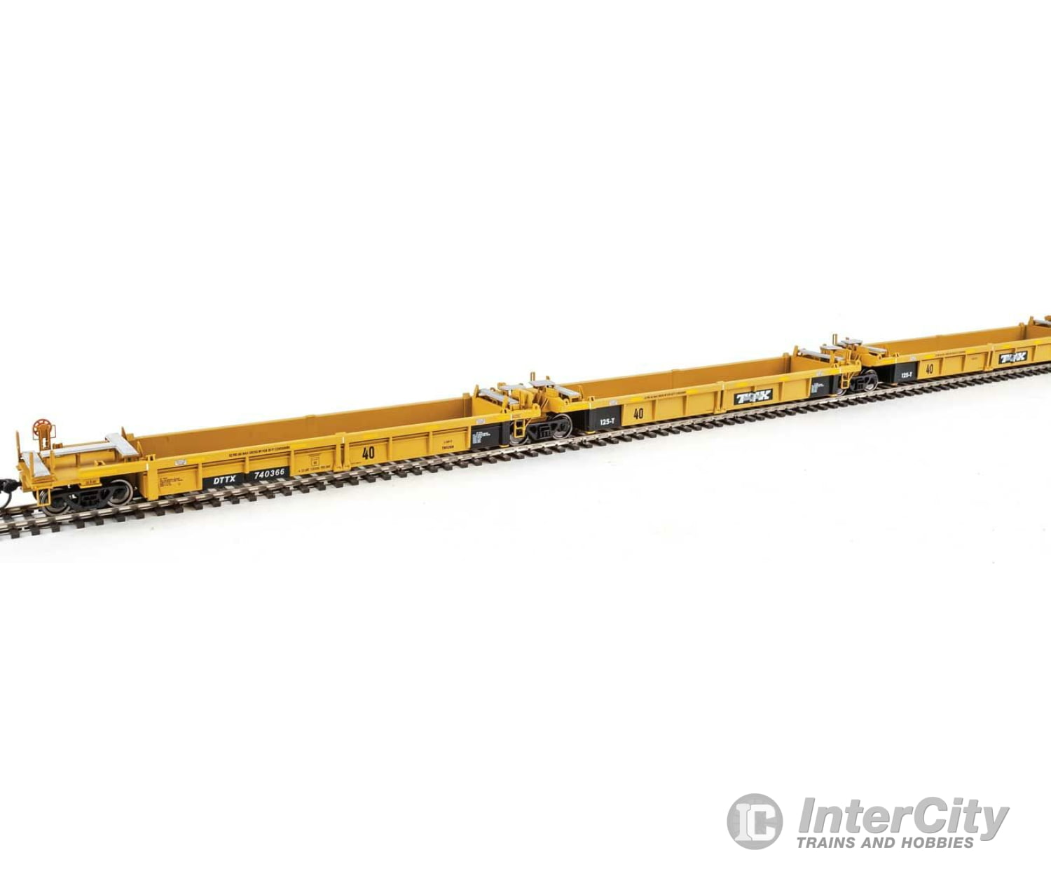 Walthers Mainline Ho 55644 Thrall 5-Unit Rebuilt 40 Well Car - Ready To Run -- Trailer-Train Dttx